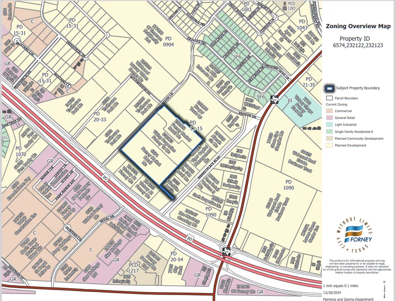 Forney Marketplace Lot 2E Development Up For Consideration by City Planning and Zoning Commission