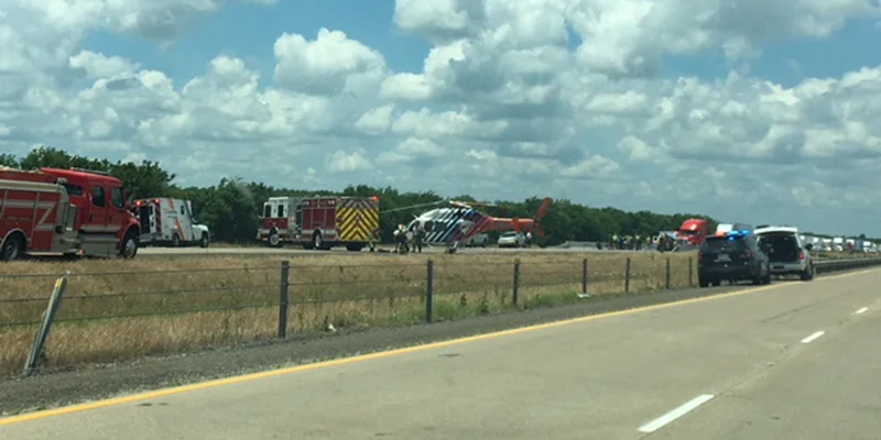Two injured in major, multi-vehicle crash on Interstate 20 near Terrell