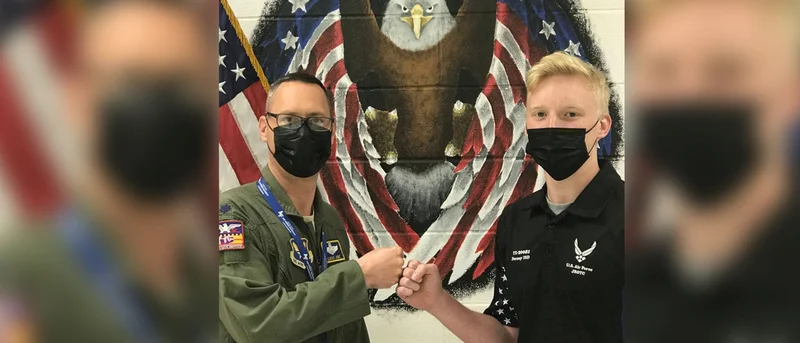 Forney ISD AFJROTC Cadet earns full scholarship to ROTC Cyber Academy