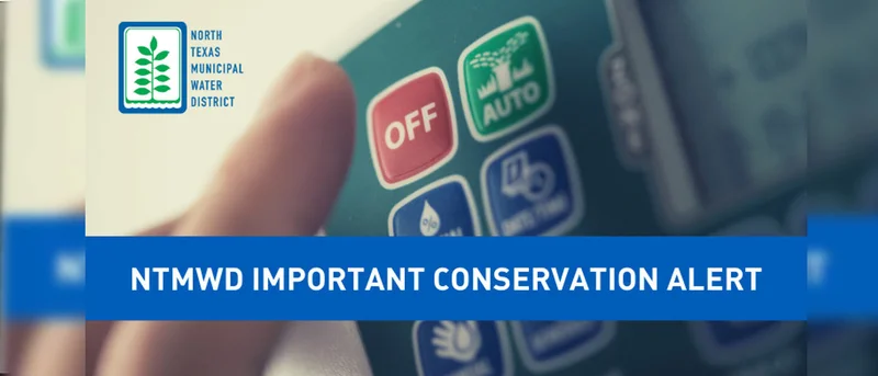 NTMWD Issues Call to Action For Reduced Outdoor Water Use as a Wylie Water Treatment Plant Undergoes Unscheduled Maintenance