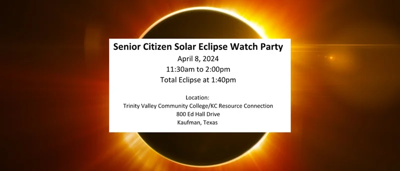Senior Citizen Solar Eclipse Watch Party