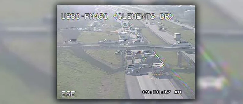 One airlifted from major, four-vehicle crash on U.S. Highway 80