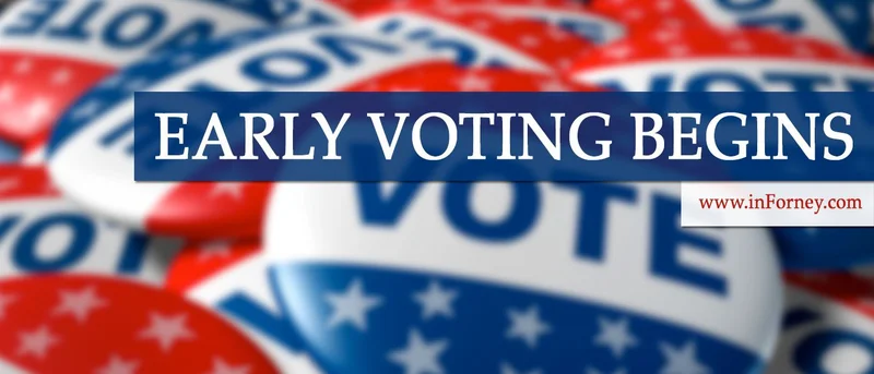 Early voting begins tomorrow for municipal and school board elections countywide