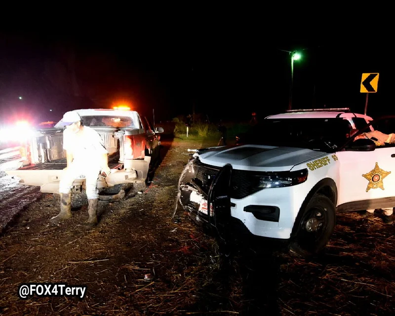 Sheriff: No injuries in head-on collision with patrol vehicle