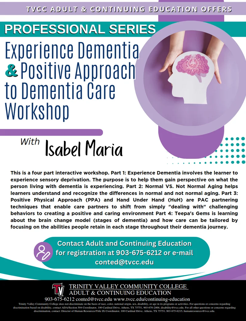 Terrell Dementia Care Workshop Offers Transformative Skills for Caregivers