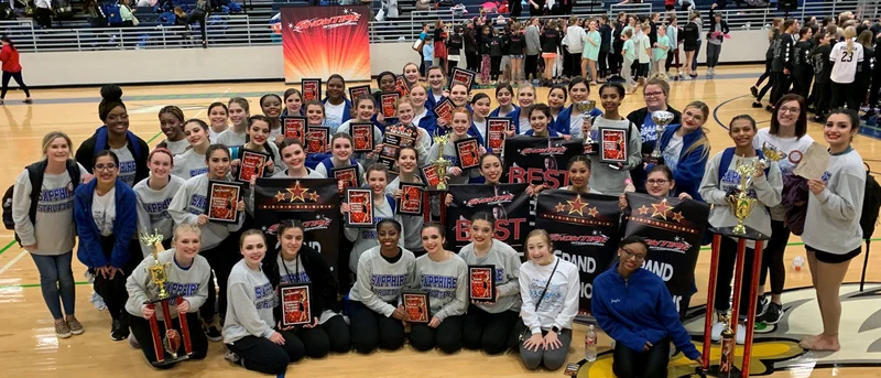North Forney HS Sapphire Strutters and Royals capture multiple awards at Showtime International Area Championships