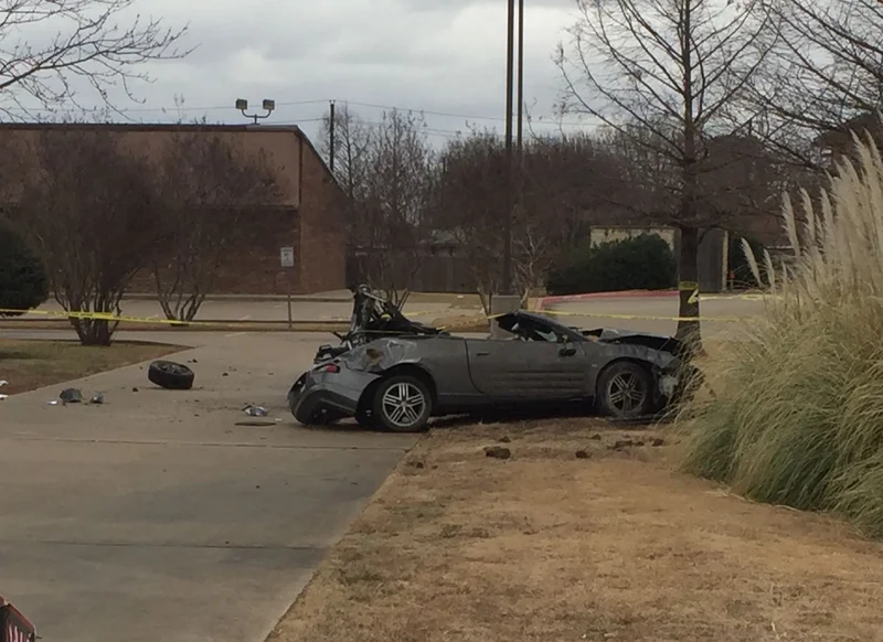 Vehicle pursuit ends in driver fatality in Crandall