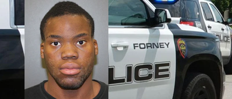 Forney auto theft suspect who fled police, resulting in officer injury, arrested in Denton