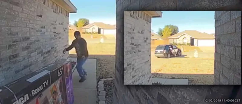 VIDEO: Forney police seeking information on porch pirates