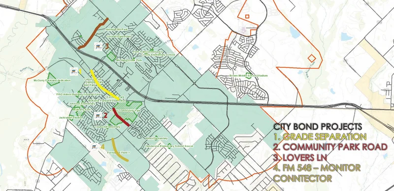 City of Forney to soon begin issuing RFQs on Prop E Road Bond projects