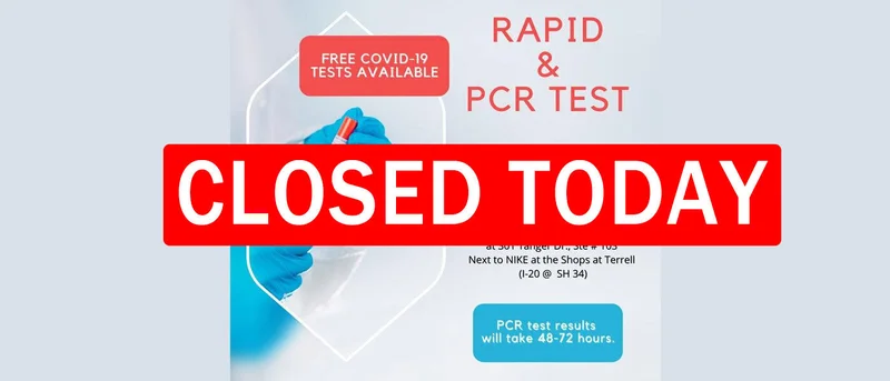 Kaufman County COVID-19 testing site closed due to overwhelming response, to re-open tomorrow at new site