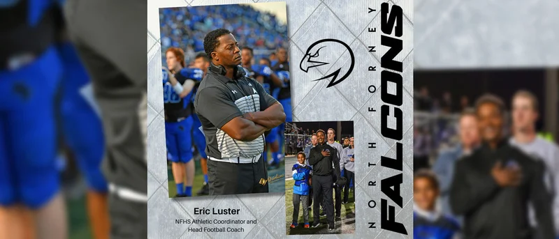 Luster named new head football coach, athletic director at North Forney High School in Jackson's retirement