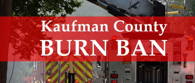 Kaufman County burn ban extended 45 days