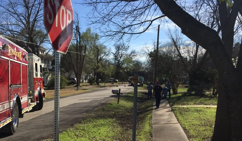 Gas line struck near downtown Forney, prompting some evacuations and road closures