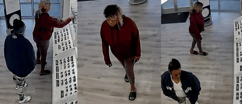 Terrell Police Department seeking identity of two women in Sunglass Hut theft case