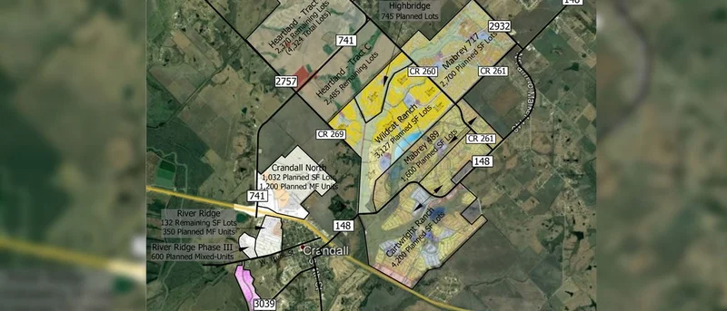 1,000 new homes slated to hit the ground in Crandall's new River Ridge community