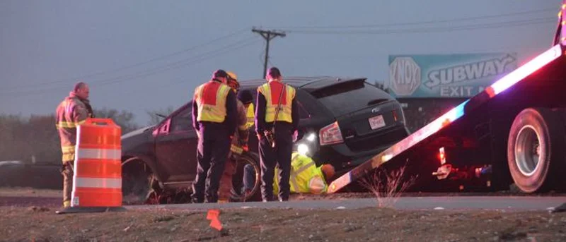 One injured in Wednesday morning rollover crash
