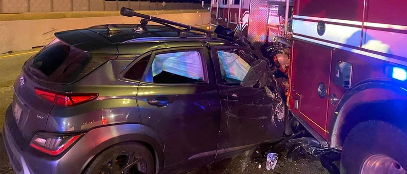 Mesquite Police Association seeking donations for officer who fell asleep at the wheel, struck fire engine