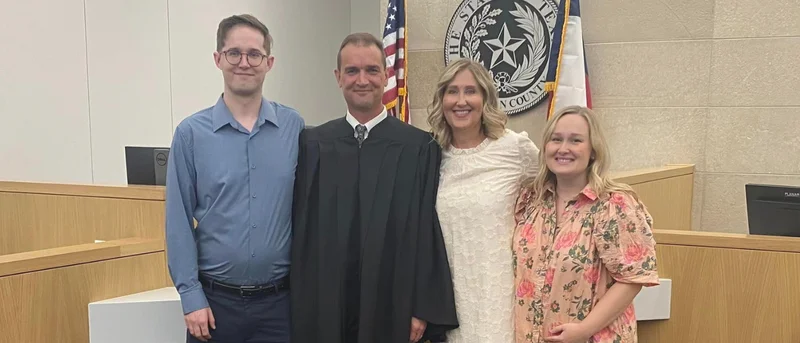 Joseph Russell Sworn In As Judge, Kaufman County Court At Law