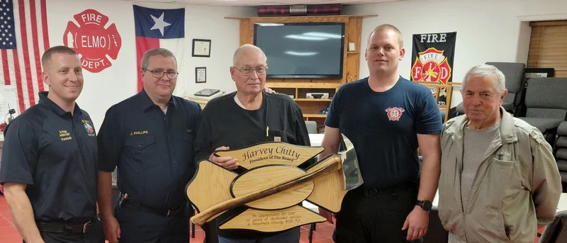Retiring ESD #3 Board President Harvey Chitty recognized at final board meeting