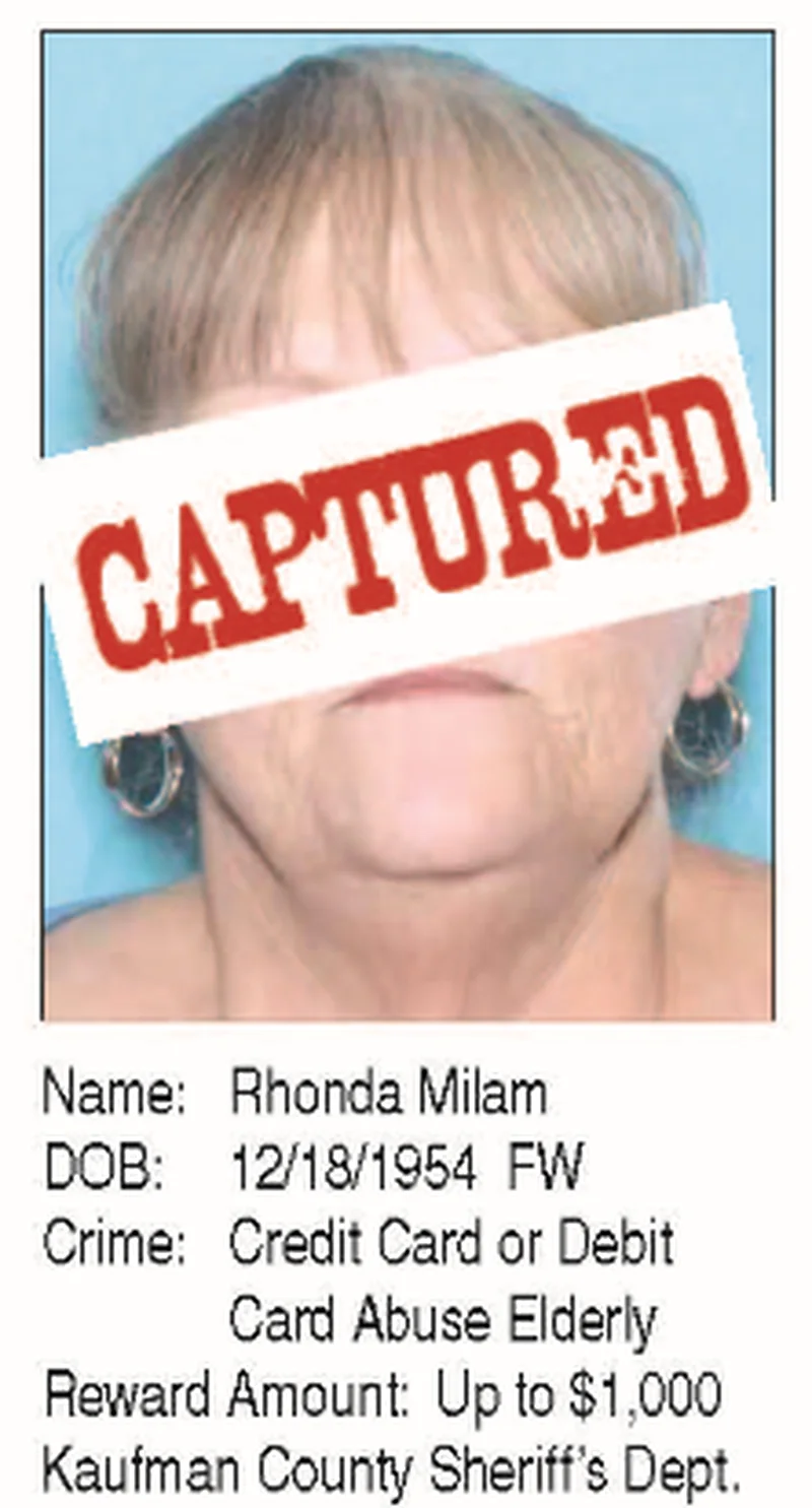 May 2018: Kaufman County's Most Wanted