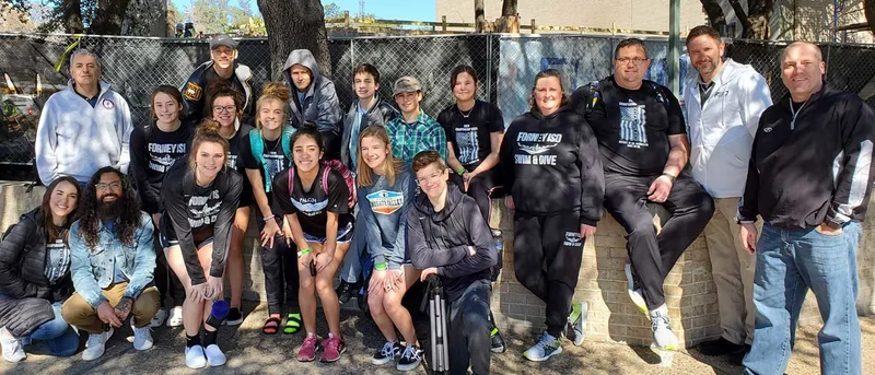 Forney ISD earns first points at state swim & dive meet