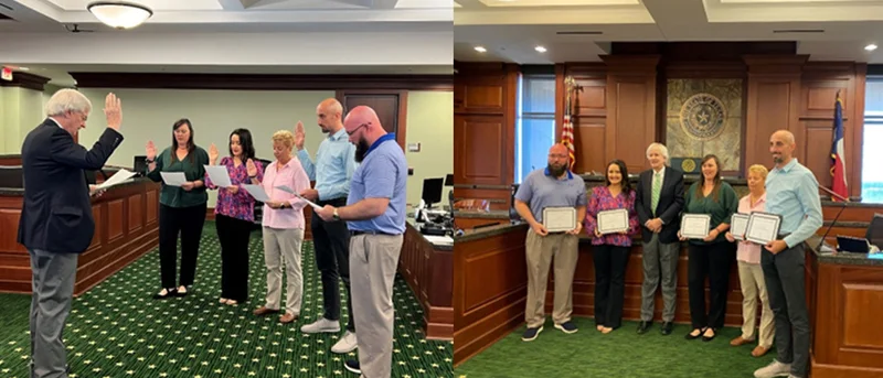 Lone Star CASA of Rockwall and Kaufman Counties swears in 5 new volunteers