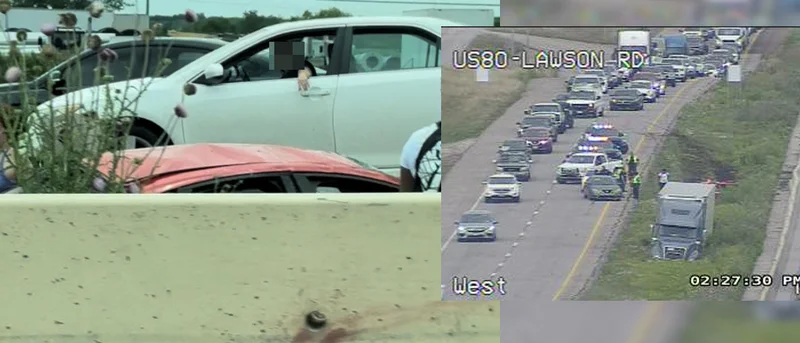 Major delays expected eastbound U.S. Highway 80 due to rollover crash