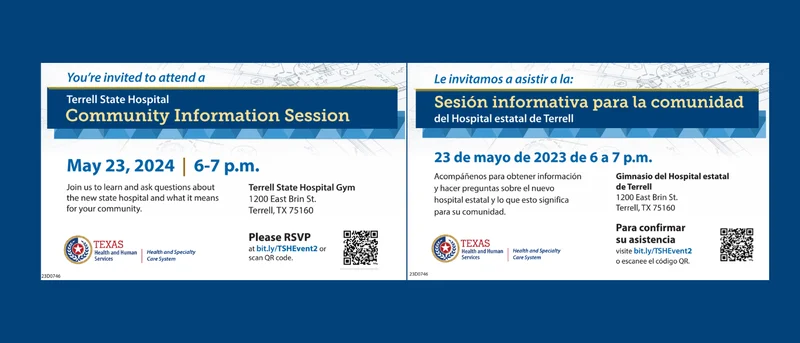 Terrell State Hospital Offers Community Information Session On May 23rd