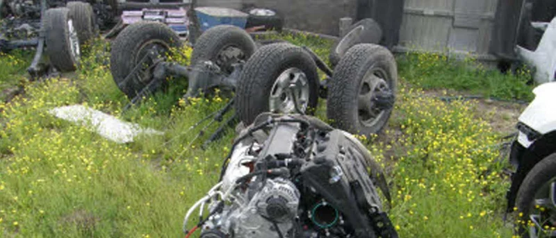 Kaufman County Sheriff's Office investigators execute search warrant at suspect chop shop