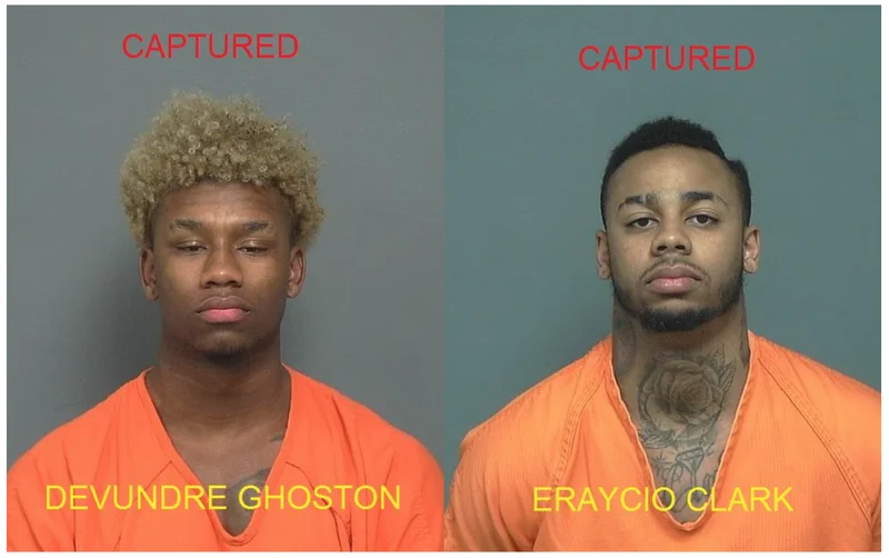 Arrest warrant affidavit reveals details which led to arrest of two in connection with armed robberies