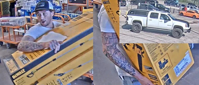 Terrell Police Department seeking public's assistance identifying alleged theft suspect