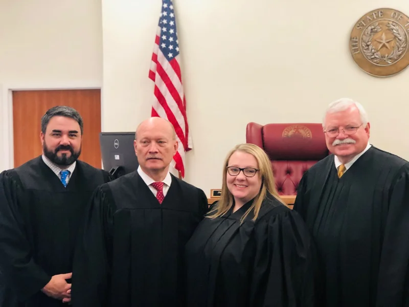 Kaufman County officials sworn in to office