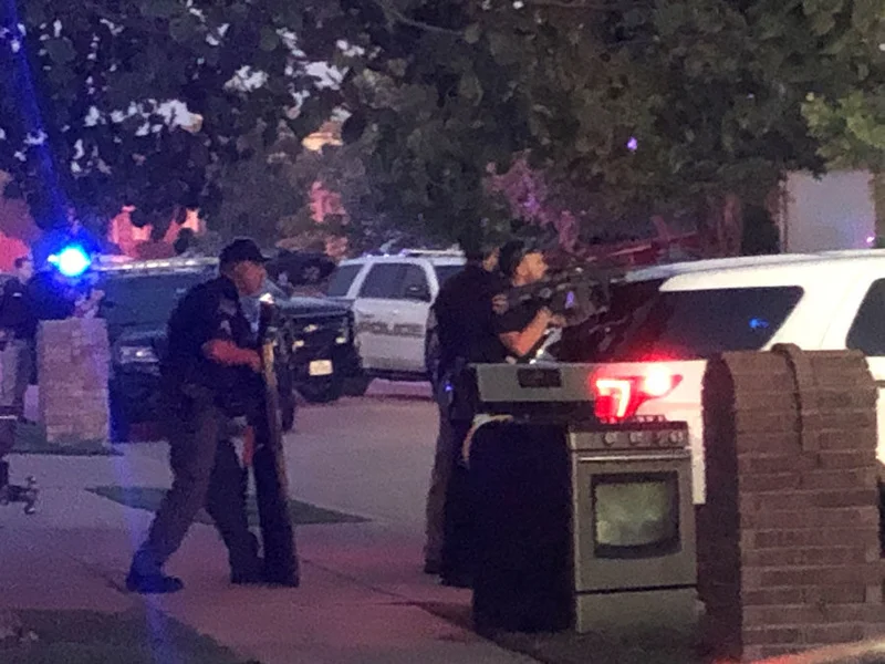 One in custody following standoff with barricaded person in Forney area