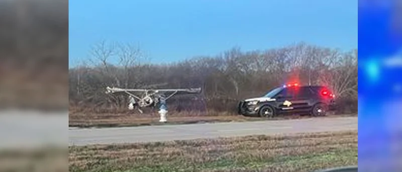 Two sustain minor injuries after engine failure, emergency landing on Airport Road