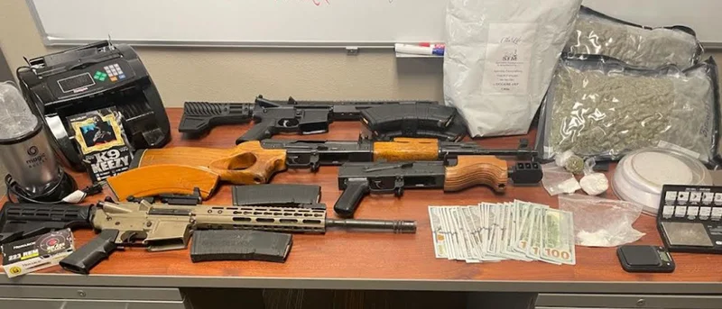 Terrell SWAT and investigators seize drugs and firearms during warrant execution