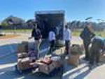 Forney food drive 2021 2