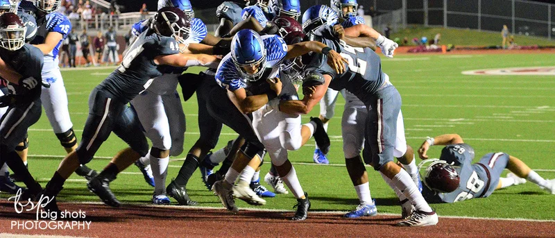 Falcons handed first loss of season by Ennis