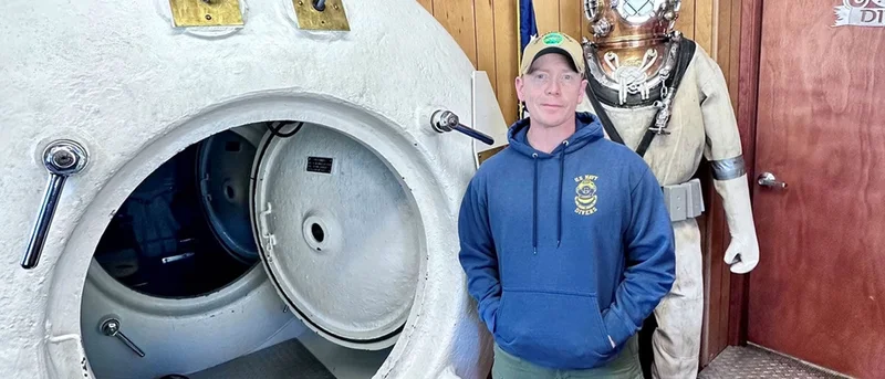 Kaufman native serves as Navy diver at Navy Reserve Center Kitsap