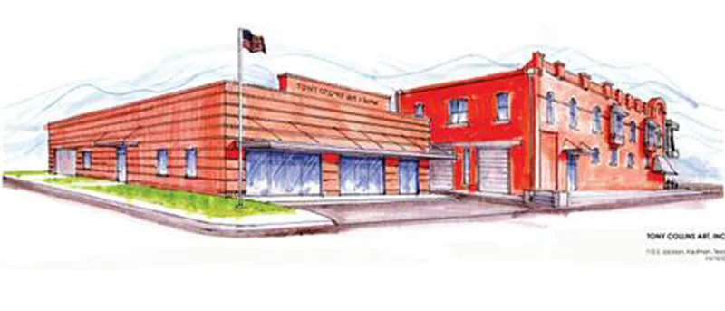 Tony Collins Art to Relocate to Historic Downtown Kaufman