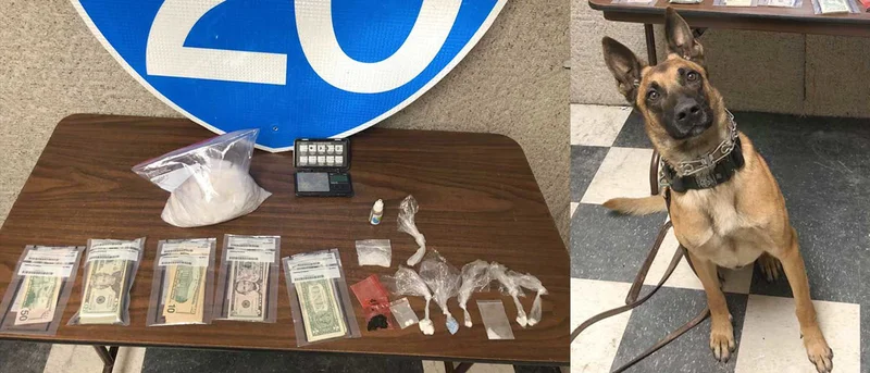 Interstate 20 traffic stop nets one arrest and seizure of kilogram of methamphetamine, cash