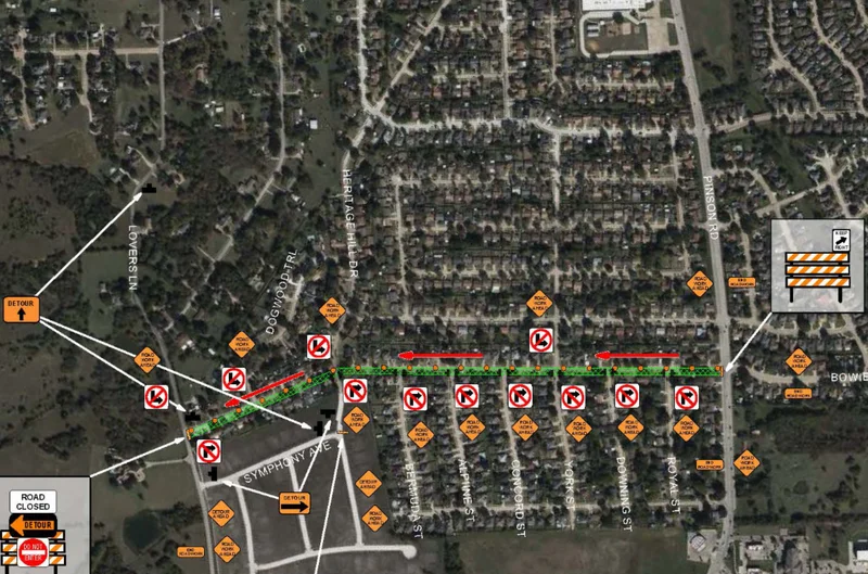 Bowie Street Water Line Replacement Starts Monday Feb 10th