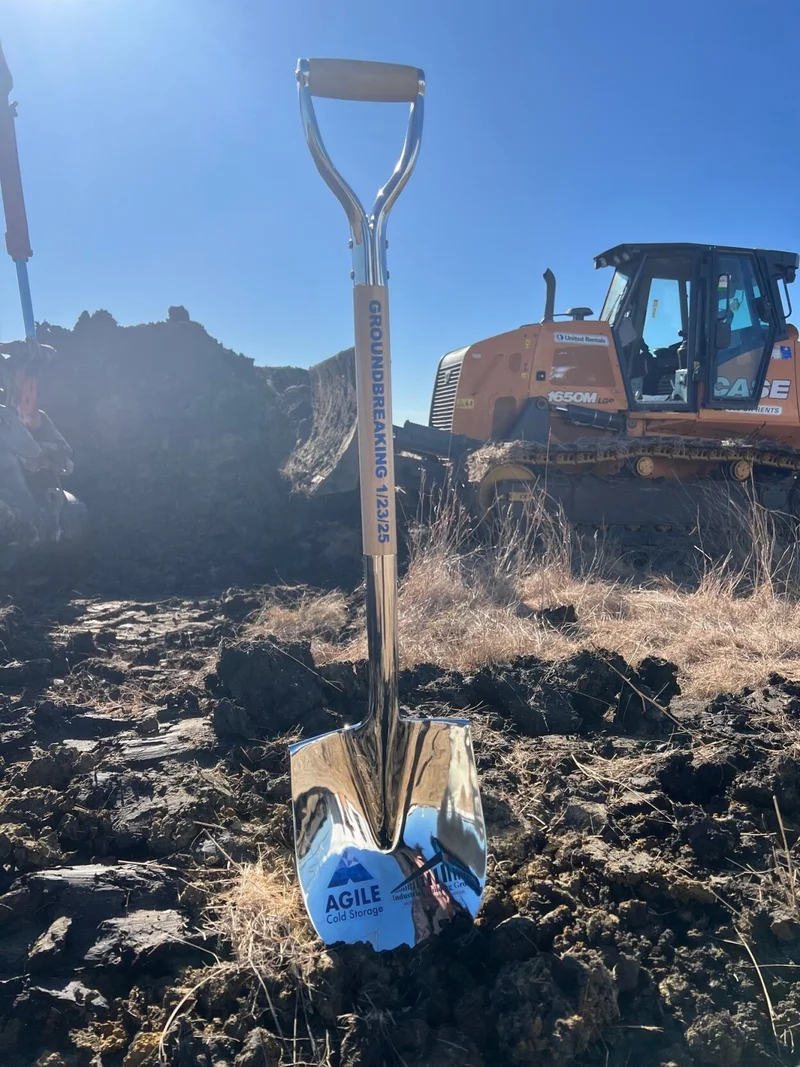 Kaufman Agile Cold Storage Ground Breaking on 122k Sq Ft Cold Storage, Hiring for 70+ Jobs 2nd Half of 2025