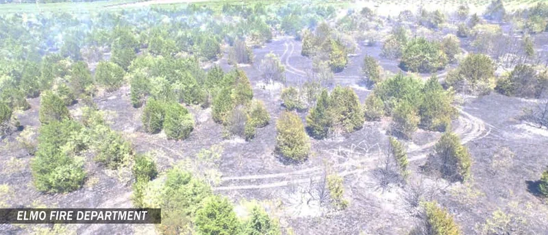 Multiple fire departments, two dozer crews extinguish 25-acre grass fire in eastern Kaufman County