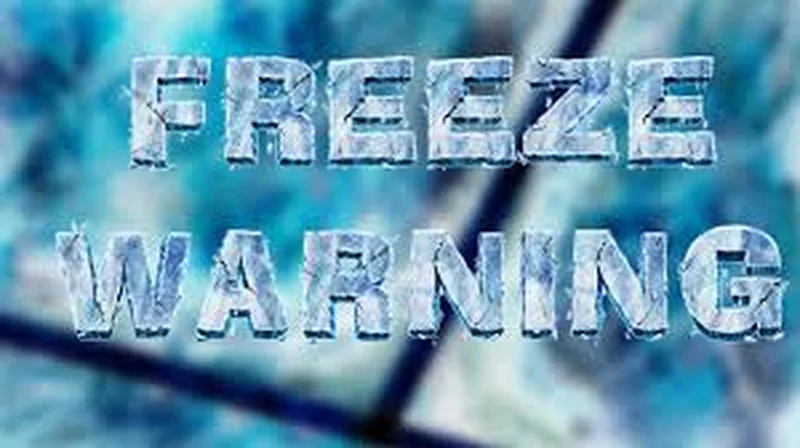 Freeze Warning issued for Kaufman county and areas along I-20 corridor