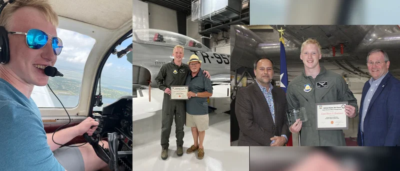 Forney Senior Soars at Flight Academy