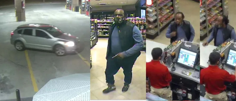 Terrell Police Department attempting to identify felony theft from person suspect