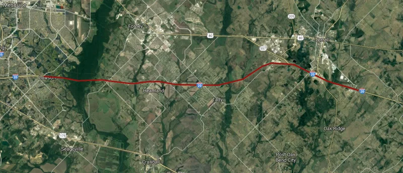 Public hearing scheduled for I-20 improvement project in Dallas and Kaufman Counties, Nov. 21
