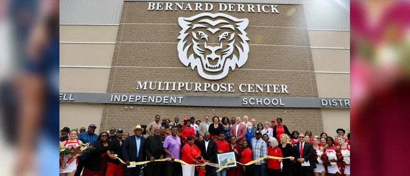 Terrell ISD's Multipurpose Center renamed in honor of Bernard Derrick, student-athlete tragically struck and killed by lightning