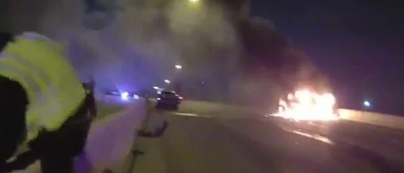 Terrell native, an off-duty police officer, pulls two people from fiery crash